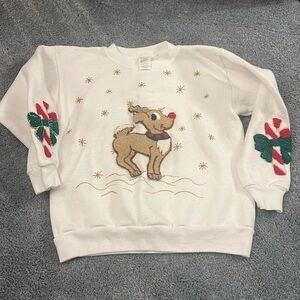 Homemade Reindeer Sweatshirt